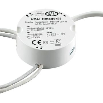 EVN DALD35009VS DALI 200-240V 350mA 9W LED driver LB20