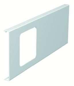 OBO Bettermann D 2-1 110 RW 1-way 110x300 pure white upper part for device installation, 6194036