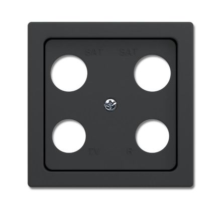 Busch-Jaeger 1743-04-81 central plate anthracite