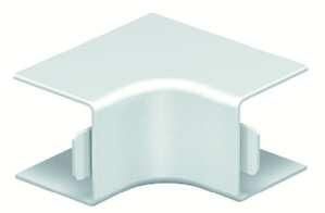 OBO Bettermann WDK/HI25025 pure white 25x25mm internal corner cover, 6191886