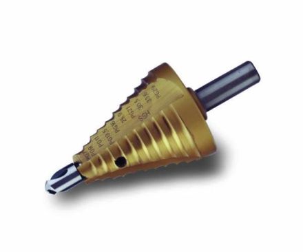 Cimco 201208 TIN M12.5-32.5 HSS step drill