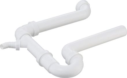 TG 32103 Space-saving siphon with 1xGA 1 1/2 inch x 50