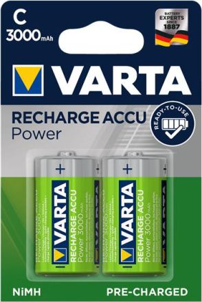 Varta Ready2Use C Baby 3,000mAh 2-pack