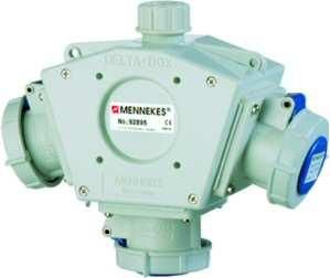 Mennekes 92895 socket combination Delta-Box IP67