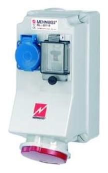 Mennekes 98119 socket combination IP44
