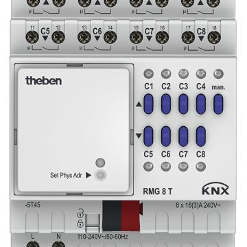 THEBEN RMG 8 T KNX universal actuator MIX | 8-way, basic module