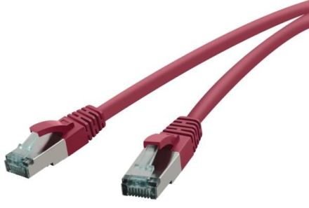 RED 2713-13-0075 Patch cable Cat.6a red 25m