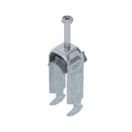 OBO Bettermann 1186217 2056 BS-H2-K-22 FT 16-22mm 2-way steel clamp