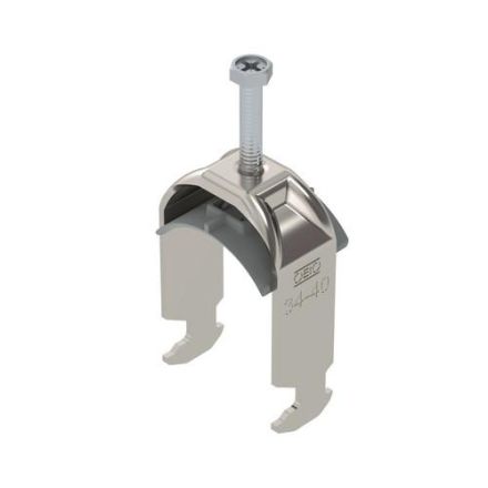 OBO Bettermann 1186336 2056 BS-H1-K-40 A2 34-40mm stainless steel clamp