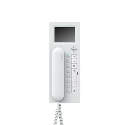 Siedle HTV 840-02 W multi-telephone with colour monitor in white