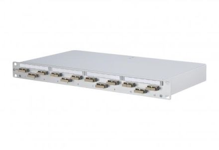 METZ CONNECT 1502025212-E OpDAT PF splice 12xSC-D metal OM2 grey patch panel