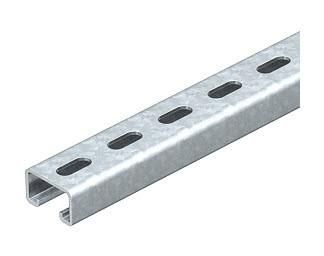 OBO Bettermann MS5030P1500FT perforated 22mm profile rail, 1121363