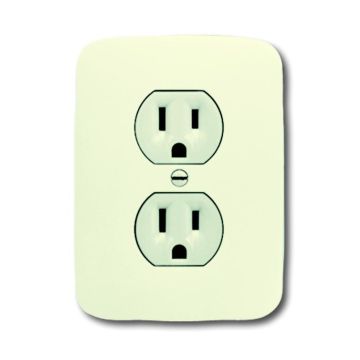 Busch-Jaeger 3016-02 EUI-212 Busch-Nema flush-mounted double socket, 2-pole (2 P + E), 20 A white