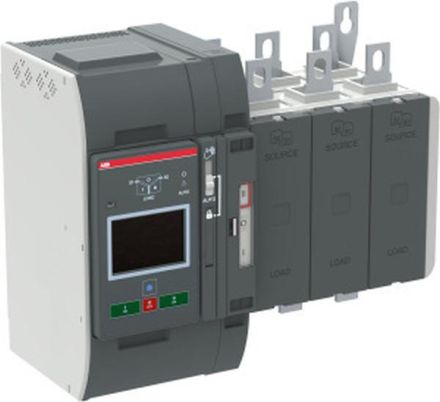 ABB Stotz-Kontakt OXB400E3X4QT, Automatic changeover switch TruONE 3-pole 400A Level 4 control unit, 1SCA153524R1001