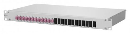 METZ CONNECT 1502577512-E OpDAT fix splice 12xLC-D violet OM4 patch panel