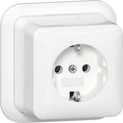 Gira 444011 K/P AP RW socket SCHUKO