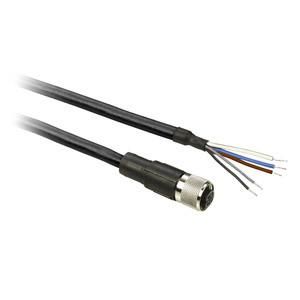 Schneider Electric XZCP11V12L10 PUR socket M12 5Pin straight 10m connection cable