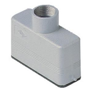 Ilme MZV25L20 grommet housing size 66.16 aluminum 2 bolts 1xM20 straight