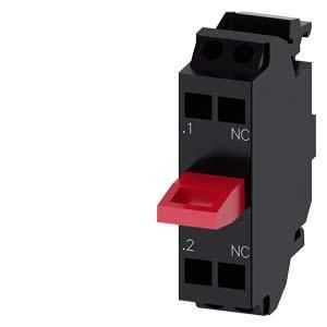 Siemens 3SU1400-2AA10-3CA0 contact module with 1 contact 1OE