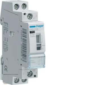 Hager ERD218 installation relay 16A 1S+1OE 24V