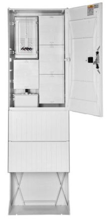 GSAB 04.00.1P11V6 1Z/1V 6 row N-ergie incl. HAK meter connection column