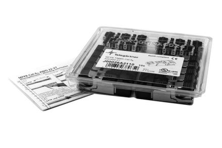 Telegärtner J00026A2113 MFP8 T568B Cat.6A AWG26-24/1 AWG27-24/7 Connector field assembly