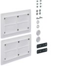 Hager FZ720 connection set SK equal for IP54 2-field Hager FZ720 connection set SK equal for IP54 2-field