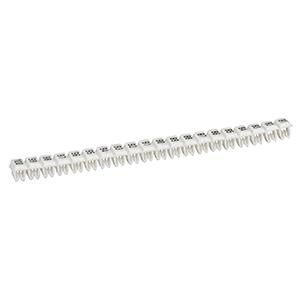 Legrand 038160 Nameplate CAB 3 1, 5-2, 5mm '01-20' , (white)