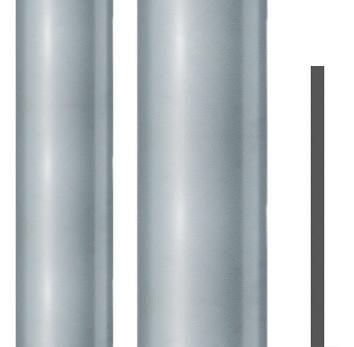 Flexa 10205101007 K-hose AD10 7x9mm grey solid plastic hose