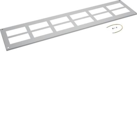Hager FZ896D cover plate opened for ASV IP54 SKI