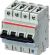ABB Stotz-Kontakt S403M-K63NP, circuit breaker K,63A,NP,10kA,4P,pluggable protected neutral conductor, 2CCS573103R8597
