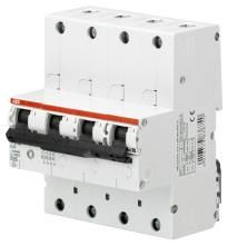 ABB Stotz-Kontakt S754DR-E40, S754DR-E 40 sel. main circuit breaker SHU E-Char.,25kA,40A,4P, 2CDH784001R0402