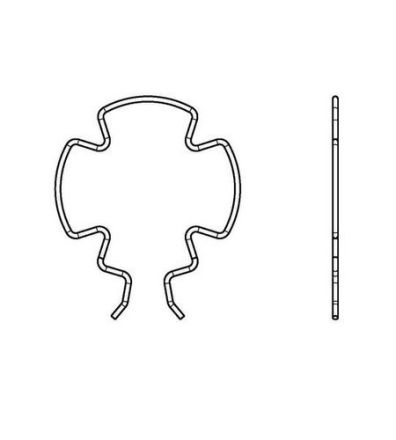 Rademacher 96223400 spring ring EFE 223-4