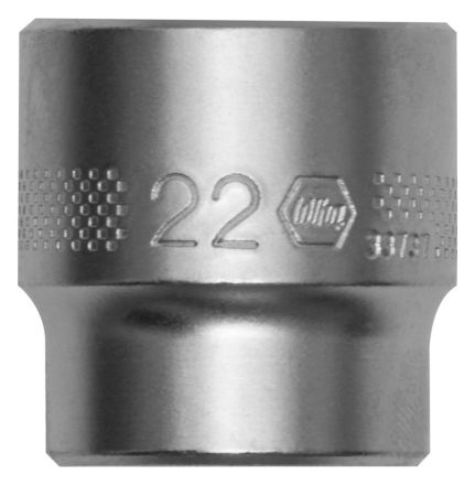 Wiha 44706 33737 3/8Z socket metric 22 mm