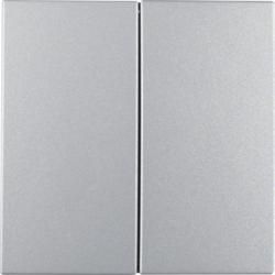 Berker 85142183 button 2-way aluminum, matt Berker B.7