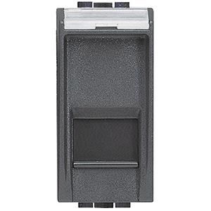 Bticino L4279C6F RJ45 junction box CAT5e FTP LCS2 anthracite