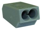 PROTEC.class 05102920 light terminal PSK 225 plug terminal 2x1.0-2.5mm grey (100pcs)