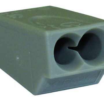 PROTEC.class 05102920 light terminal PSK 225 plug terminal 2x1.0-2.5mm grey (100pcs)