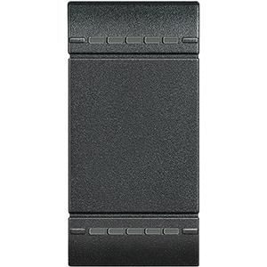 Bticino L4911N rocker neutral 1mod, (anthracite)