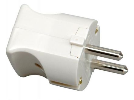 Kopp 170201009 16A 250V IP20 white SCHUKO plug