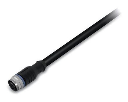 Wago 756-5301/050-100 M12, Bu, 10m sensor/actuator cable 5p