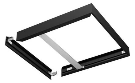 LEDVANCE Osram 4058075834330 PL 600 SURFACE MOUNT KIT H75 BK surface frame
