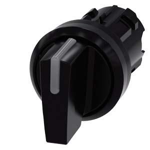 Siemens 3SU1002-2BN10-0AA0 toggle switch illuminated 22mm round plastic black