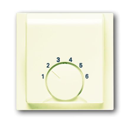 Busch-Jaeger 1794-72 central plate, for room temperature controller ivory/white