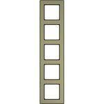 Hochköpper 00194191 5-fold Nova Glass Sand Piano black frame