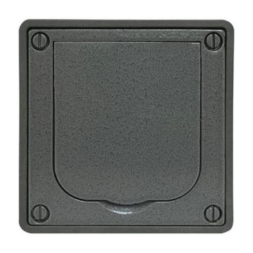 Busch-Jaeger 20 EFDB2 SCHUKO® socket, for wall installation, hammer finish grey