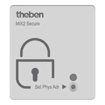 THEBEN bus module MIX2 Secure KNX bus coupler for MIX | Secure