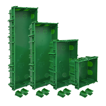 Comelit Group Germany 3110/1A Ultra 1 module 118x118x55mm flush-mounted housing