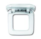 Busch-Jaeger 2518-214 cover frame, 1-way frame alpine white
