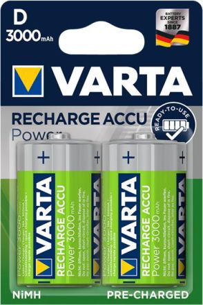 Varta Ready2Use D 3,000mAh 2-pack Mono